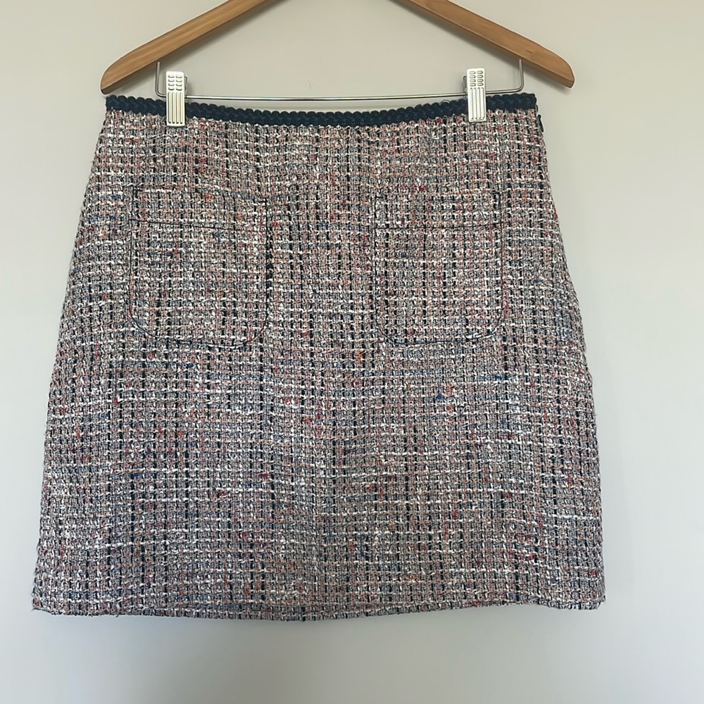 Loft Tweed Skirt Sz 8 NWT